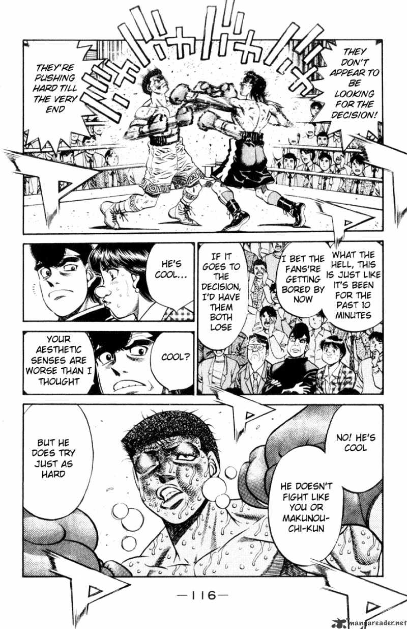 Hajime no Ippo: Fighting Spirit, Chapter 458 image 16